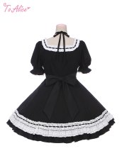 画像2: 【ToAlice】L1023ロリータドールワンピース (2)