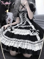 画像17: 【ToAlice】L1023ロリータドールワンピース (17)