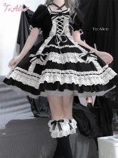 画像20: 【ToAlice】L1023ロリータドールワンピース (20)