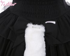 画像4: 【ToAlice】F142キャットガールビスチェ風ジャンパースカート【30％OFF】 (4)