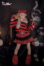 画像14: 【ToAlice】F142キャットガールビスチェ風ジャンパースカート【30％OFF】 (14)