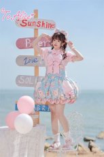 画像10: 【ToAlice】L195はしごレースお袖2Wayブラウス (10)