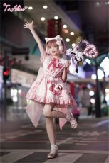 画像5: 【Last one】【ToAlice】L1130ロリータバニーワンピース【30％OFF】 (5)
