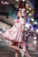 画像6: 【Last one】【ToAlice】L1130ロリータバニーワンピース【30％OFF】 (6)