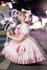 画像8: 【Last one】【ToAlice】L1130ロリータバニーワンピース【30％OFF】 (8)