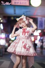 画像4: 【Last one】【ToAlice】L1130ロリータバニーワンピース【30％OFF】 (4)