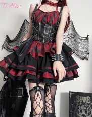 画像6: 【ToAlice】F35パンクロックショート丈長袖ボレロ (6)