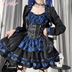 画像20: 【ToAlice】F35パンクロックショート丈長袖ボレロ (20)