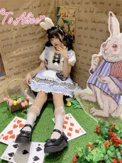 画像16: 【ToAlice】S2326ドット×ギンガムハートストラップ【50％OFF】 (16)
