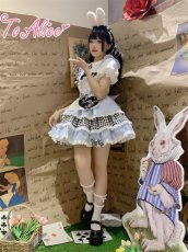 画像18: 【ToAlice】S2326ドット×ギンガムハートストラップ【50％OFF】 (18)