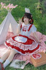 画像10: 【ToAlice】S2326ドット×ギンガムハートストラップ【50％OFF】 (10)