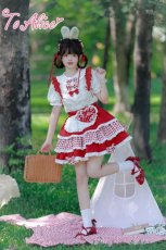 画像11: 【ToAlice】S2326ドット×ギンガムハートストラップ【50％OFF】 (11)