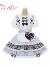 画像5: 【ToAlice】S2326ドット×ギンガムハートストラップ【50％OFF】 (5)