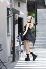 画像23: 【送料無料】L1165チュール重ねコルセット風ワンピース《予約受付》 (23)