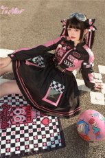画像7: 【ToAlice】S2452ブロックチェックプリントバンダナ【50％OFF】 (7)