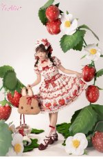 画像5: 【ToAlice】L1211 StrawberryRabbitプリントワンピース (5)