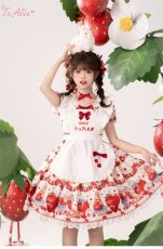画像9: 【ToAlice】L1211 StrawberryRabbitプリントワンピース (9)