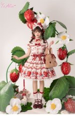 画像7: 【ToAlice】L1211 StrawberryRabbitプリントワンピース (7)