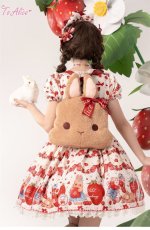 画像10: 【ToAlice】L1211 StrawberryRabbitプリントワンピース (10)