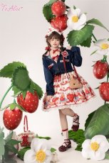画像12: 【ToAlice】L1211 StrawberryRabbitプリントワンピース (12)