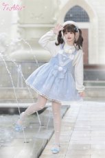 画像14: 【ToAlice】L1241雪の結晶サロペットスカート【30%OFF】 (14)