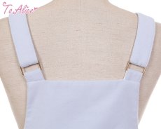 画像6: 【ToAlice】L1241雪の結晶サロペットスカート【30%OFF】 (6)