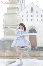 画像11: 【ToAlice】C5064雪の結晶ティペット付きケープ【30%OFF】 (11)