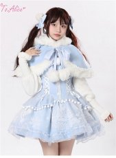 画像28: 【Last one】【ToAlice】L1245雪の結晶コルセット風ドレス (28)