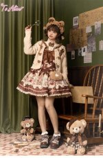 画像10: 【ToAlice】S388リボン付きくまみみもこもこカチューシャ (10)