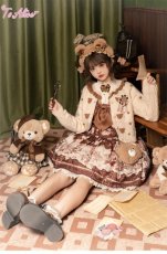 画像11: 【ToAlice】S388リボン付きくまみみもこもこカチューシャ (11)