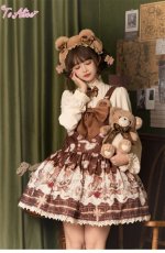 画像8: 【ToAlice】S388リボン付きくまみみもこもこカチューシャ (8)