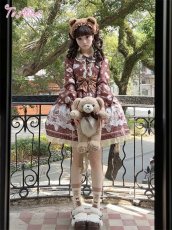 画像5: 【Last one】【ToAlice】L1259メルティチョコベアワンピース (5)