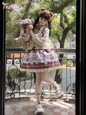 画像10: 【Last one】【ToAlice】L1259メルティチョコベアワンピース (10)