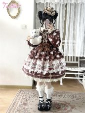 画像13: 【Last one】【ToAlice】L1259メルティチョコベアワンピース (13)