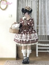 画像17: 【Last one】【ToAlice】L1259メルティチョコベアワンピース (17)