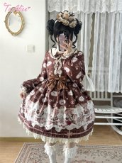 画像18: 【Last one】【ToAlice】L1259メルティチョコベアワンピース (18)