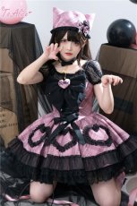 画像15: 【ToAlice】FS11ハートアップリケレッグウォーマー【30%OFF】 (15)
