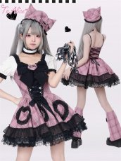 画像4: 【ToAlice】FS11ハートアップリケレッグウォーマー【30%OFF】 (4)