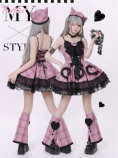 画像3: 【ToAlice】FS11ハートアップリケレッグウォーマー【30%OFF】 (3)