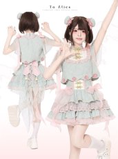 画像15: 【ToAlice】GS13フラワーチャイナお団子カバー【30％OFF】 (15)