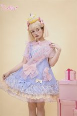 画像6: 【ToAlice】S2816パステルリボンエシャルプ【30％OFF】 (6)