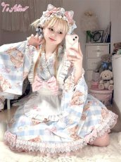 画像7: 【ToAlice】S2819キャット×ギンガムチェック猫耳カチューシャ【30%OFF】 (7)