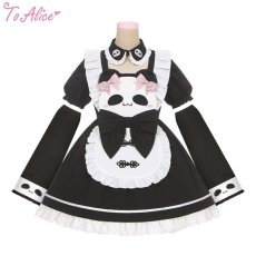 画像4: 【Last one】【ToAlice】S2799パンダデザインフレアつけ袖【50％OFF】 (4)