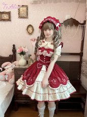 画像10: 【送料無料】L1333コットンレースパフ袖ブラウス《予約受付》 (10)
