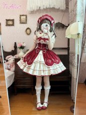 画像14: 【送料無料】L1333コットンレースパフ袖ブラウス《予約受付》 (14)