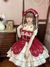 画像7: 【送料無料】L1333コットンレースパフ袖ブラウス《予約受付》 (7)