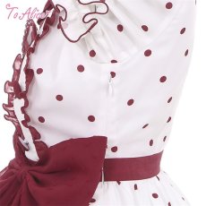 画像3: 【ToAlice】L1339ラブレターアシンメトリーワンピース【50％OFF】 (3)