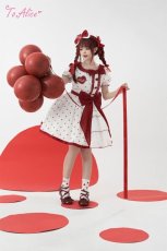 画像6: 【ToAlice】L1339ラブレターアシンメトリーワンピース【50％OFF】 (6)
