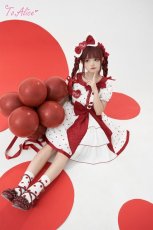 画像12: 【ToAlice】L1339ラブレターアシンメトリーワンピース【50％OFF】 (12)