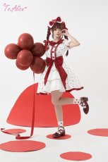 画像5: 【ToAlice】L1339ラブレターアシンメトリーワンピース【50％OFF】 (5)
